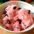 chirorin55's cooksnap of when they made 北海道のお赤飯（炊飯器で♪）.