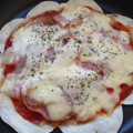 hisui0807's cooksnap of when they made ぎょうざの皮で♪なんちゃってＰｉｚｚａ.
