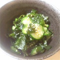 すずゆー's cooksnap of when they made きゅうり&ワカメの酢の物.