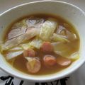 モニョニョ's cooksnap of when they made カレーの後は☆カレースープ.