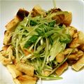 めそ君's cooksnap of when they made 水菜と揚げさんのおひたし.