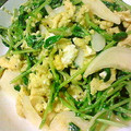 yukiyobi's cooksnap of when they made ★豆苗（とうみょう）のニンニク炒め.
