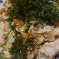 monjimari's cooksnap of when they made 納豆明太子チャーハン.