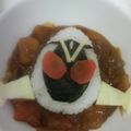 ばるさみ子's cooksnap of when they made 仮面ライダーフォーゼ☆デコカレー.