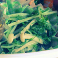 えり0313's cooksnap of when they made ♡水菜のさっと煮　柚子コショウ風味♡.