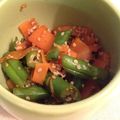 たまジ's cooksnap of when they made 簡単きれい！いんげん人参の白ごまきんぴら.
