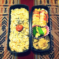 ♡いーちゃむ♡'s cooksnap of when they made ＊お弁当＊簡単！シンプル絹さや炒りたまご.
