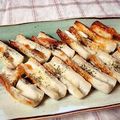 ありかん's cooksnap of when they made 簡単!!ちくわとチーズでチータラもどき?.