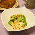 バカリャウ's cooksnap of when they made 簡単☆鮭とブロッコリーとゆで卵のサラダ.
