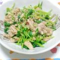 まー坊（・＿・）'s cooksnap of when they made 豆苗とシーチキンのペペロン風.
