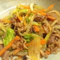 あのいの's cooksnap of when they made 牛肉の野菜炒め.