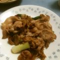 butawo's cooksnap of when they made 豚肉ザーサイ炒め♡.