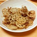 かずぽんぱん's cooksnap of when they made さっぱり！れんこんのきんぴら.