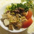 miyuki12's cooksnap of when they made 焼き肉と厚揚げのボリュームサラダ.
