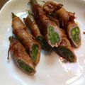 雪だるまんじゅう's cooksnap of when they made さやいんげんの豚肉巻き.
