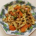 あっこ姉's cooksnap of when they made れんこんと豚肉の炒めサラダ.