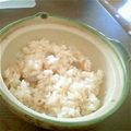 ●○りんご○●'s cooksnap of when they made １００均土鍋で作る　簡単　炊き込みご飯.