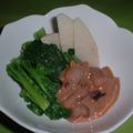 Jock's cooksnap of when they made なばなのいか明太添え.