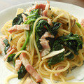 ＤＲＥＡＭＨＯＵＳＥ's cooksnap of when they made エリンギと青菜の和風パスタ.