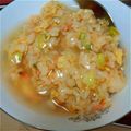 かなりんdesu's cooksnap of when they made 鮭とレタスのあんかけチャーハン.