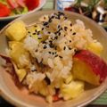 まろんかふぇ's cooksnap of when they made さつま芋ご飯.