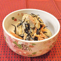 まんまるらあて's cooksnap of when they made マヨが秘訣？里芋とひじきの煮物.