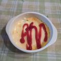 オレンジリング's cooksnap of when they made レンジで簡単♬ふわふわ卵チーズ.