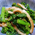 みかん主婦's cooksnap of when they made 菜の花とちくわのごまあえ.