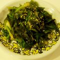 しろくまりん's cooksnap of when they made ☆とろウマ♪わかめとほうれん草のソテー☆.