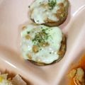 YUKIKI☆'s cooksnap of when they made 椎茸の納豆のせ♥.