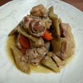 豆乳pudding's cooksnap of when they made ♡鶏もも肉とゴボウの黒酢甘辛煮♡　.