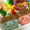 まさmin's cooksnap of when they made 節分に☆鬼っ子弁当（キャラ弁）.