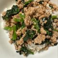 keiko！'s cooksnap of when they made 2食材で簡単ビビンバ風♪ホウレン草＆挽肉.