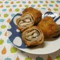 赤い電話's cooksnap of when they made しいたけ巻かつ♪.