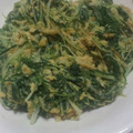 2544's cooksnap of when they made ✿朝食に簡単♪塩こんぶと水菜の卵とじ✿.