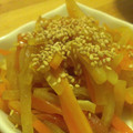 ほっとドッグ's cooksnap of when they made 大根と人参のきんぴら.