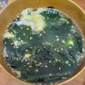 クックM96XDX☆'s cooksnap of when they made ☆中華卵わかめスープ☆.