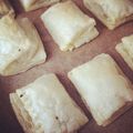 あいえっく's cooksnap of when they made パイシートで簡単チョコパイ☆.