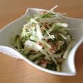 m*yu's cooksnap of when they made 水菜と大根のサラダ.