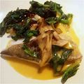 shihorockn's cooksnap of when they made 白身魚のソテー☆アンチョビオリーブソース.