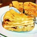 馬堀海岸's cooksnap of when they made チーズケーキwithキャラメルりんご♪.