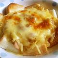 がなしー's cooksnap of when they made 食パンでパングラタン.