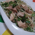 のんべぇヒロ's cooksnap of when they made ささみとかいわれ菜のさっぱり和え.