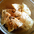 MaRiOu's cooksnap of when they made お茶漬けの素で☆おもちの簡単レンジおかき.