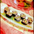 m1025o's cooksnap of when they made ✩星の飾り巻き寿司✩.