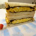 猫柳商店's cooksnap of when they made ホットするホットミルクでホットサンド☆.