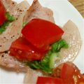 こげパンナ's cooksnap of when they made しゃぶしゃぶ豚肉のねぎ塩ダレ巻き.