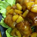 ゆきゆうまゆ's cooksnap of when they made ✿厚揚げの豚肉巻＊パイナップルソース✿.