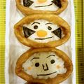 あいもも★'s cooksnap of when they made ﾃﾞｺ弁♥ｱﾝﾊﾟﾝﾏﾝｷｬﾗお稲荷さん.