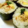 こぶた０４'s cooksnap of when they made 韓国風海苔巻き【キンパ弁当】.